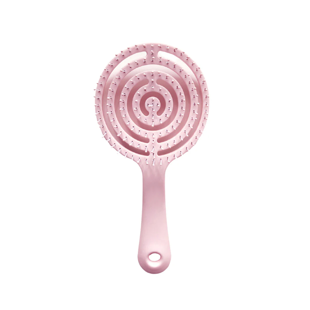 Barbie Pink - Professional Wheat Straw Plastic Free Detangle Hair Brush Amazon & Etsy