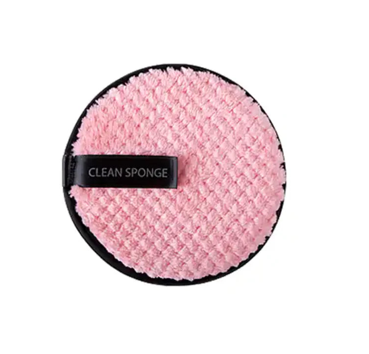 Pink For Deep Cleansing - Makeup Cleansing Puff