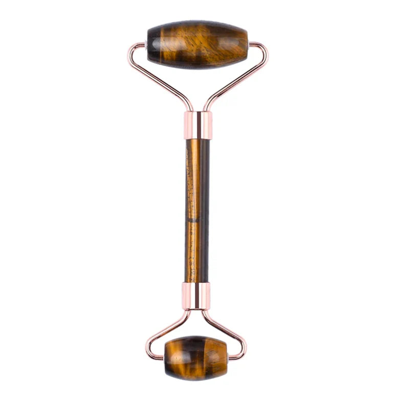 Tigers Eye Crystal Face Roller