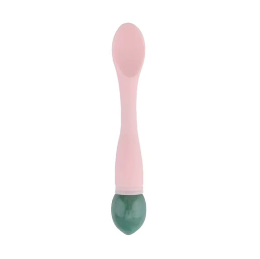 Jade Crystal Spatula for Skincare Products