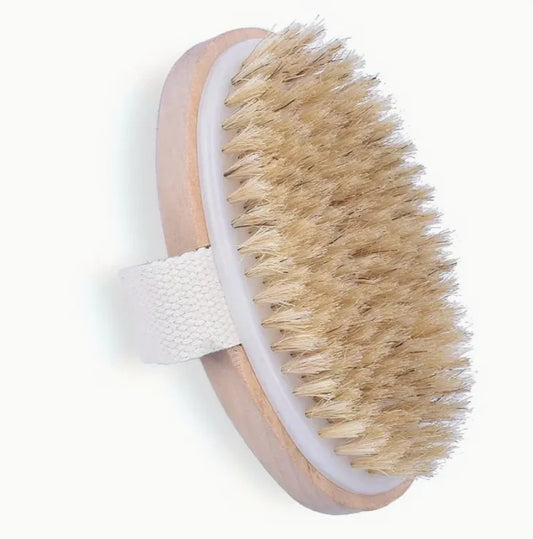 Soft Bristle Body Brush For Exfoliating & Skin Care